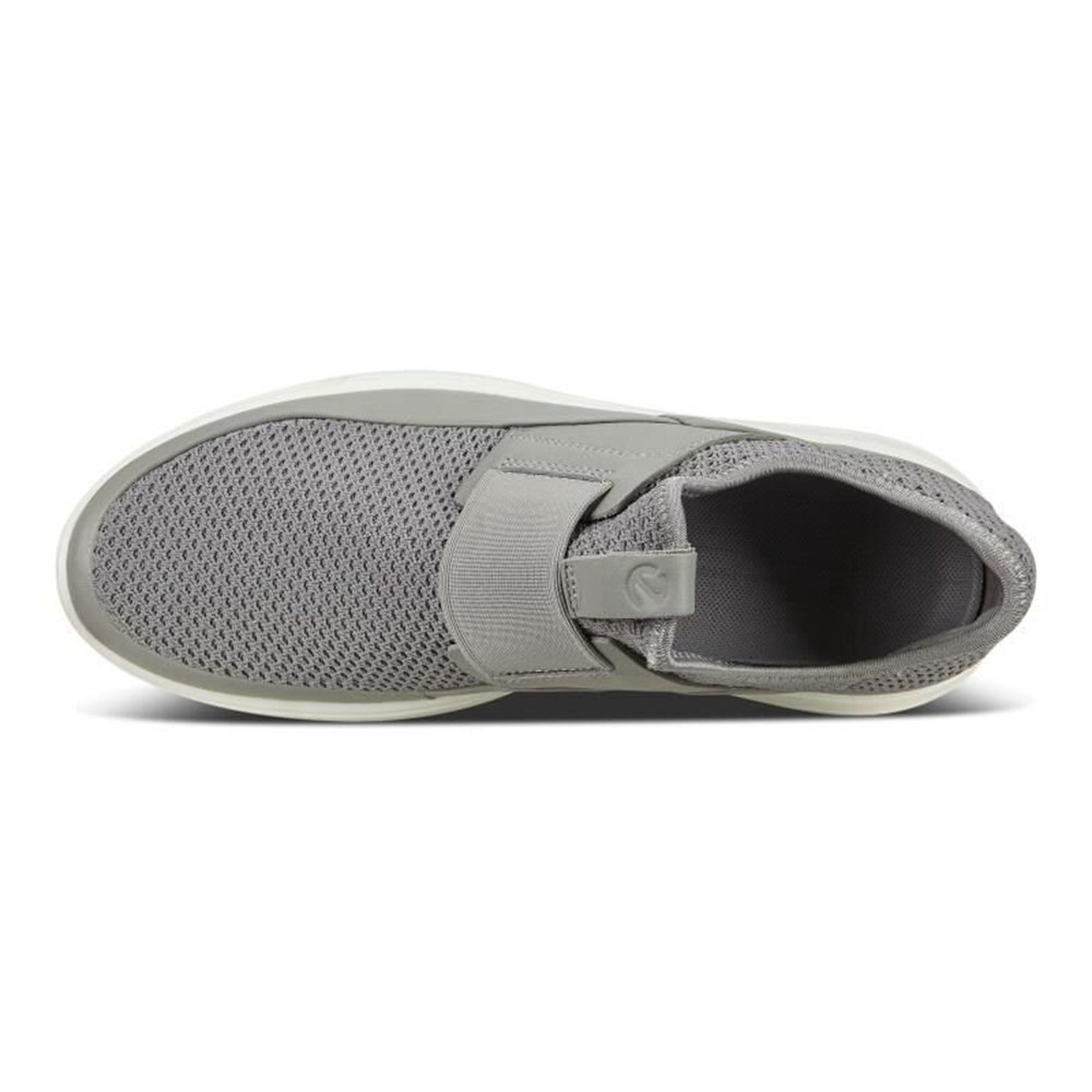 Slip On Mujer - ECCO Soft 7 Runner - Grises - RQS203498